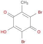 2,5-Cyclohexadiene-1,4-dione, 2,6-dibromo-3-hydroxy-5-methyl-