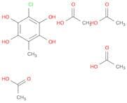 1,2,4,5-Benzenetetrol, 3-chloro-6-methyl-, tetraacetate
