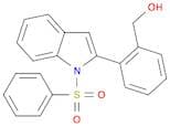 1H-Indole, 2-[2-(hydroxymethyl)phenyl]-1-(phenylsulfonyl)-