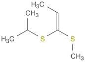 1-Propene, 1-[(1-methylethyl)thio]-1-(methylthio)-, (Z)-