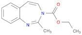 3H-1,3-Benzodiazepine-3-carboxylic acid, 2-methyl-, ethyl ester