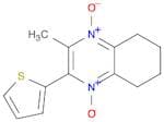 Quinoxaline, 5,6,7,8-tetrahydro-2-methyl-3-(2-thienyl)-, 1,4-dioxide