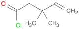 4-Pentenoyl chloride, 3,3-dimethyl-