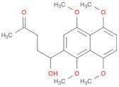 2-Pentanone, 5-hydroxy-5-(1,4,5,8-tetramethoxy-2-naphthalenyl)-
