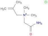 2-Propen-1-aminium, N-(2-amino-2-oxoethyl)-N,N,2-trimethyl-, chloride