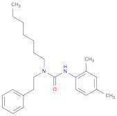 Urea, N'-(2,4-dimethylphenyl)-N-heptyl-N-(2-phenylethyl)-