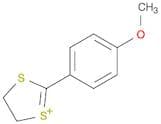 1,3-Dithiol-1-ium, 4,5-dihydro-2-(4-methoxyphenyl)-