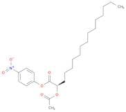 Hexadecanoic acid, 2-(acetyloxy)-, 4-nitrophenyl ester, (R)-