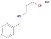 1-Propanol, 3-[(phenylmethyl)amino]-, hydrobromide