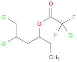 Acetic acid, chlorodifluoro-, 3,4-dichloro-1-ethylbutyl ester
