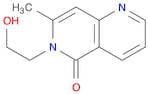 1,6-Naphthyridin-5(6H)-one, 6-(2-hydroxyethyl)-7-methyl-
