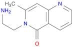1,6-Naphthyridin-5(6H)-one, 6-(2-aminoethyl)-7-methyl-