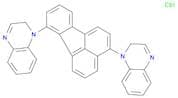 Quinoxaline, 1,1'-(3,7-fluoranthenediyl)bis[1,2-dihydro-, hydrochloride