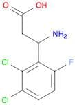 Benzenepropanoic acid, b-amino-2,3-dichloro-6-fluoro-