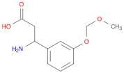 Benzenepropanoic acid, b-amino-3-(methoxymethoxy)-