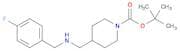 1-Piperidinecarboxylicacid, 4-[[[(4-fluorophenyl)methyl]amino]methyl]-, 1,1-dimethylethyl ester