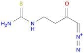 Thiourea, (4-diazo-3-oxobutyl)-