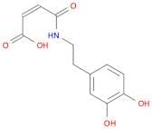 2-Butenoic acid, 4-[[2-(3,4-dihydroxyphenyl)ethyl]amino]-4-oxo-, (Z)-