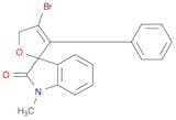 4-Bromo-1'-methyl-3-phenyl-5H-spiro[furan-2,3'-indolin]-2'-one