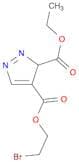 3H-Pyrazole-3,4-dicarboxylic acid, 4-(2-bromoethyl) 3-ethyl ester