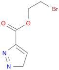 3H-Pyrazole-5-carboxylic acid, 2-bromoethyl ester