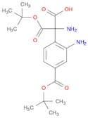 Benzeneacetic acid, a,4-bis[[(1,1-dimethylethoxy)carbonyl]amino]-