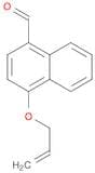 1-Naphthalenecarboxaldehyde, 4-(2-propenyloxy)-