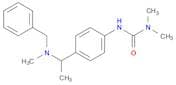 Urea, N,N-dimethyl-N'-[4-[1-[methyl(phenylmethyl)amino]ethyl]phenyl]-
