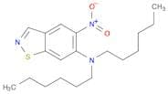 1,2-Benzisothiazol-6-amine, N,N-dihexyl-5-nitro-