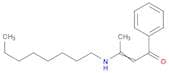 2-Buten-1-one, 3-(octylamino)-1-phenyl-