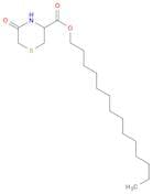 3-Thiomorpholinecarboxylic acid, 5-oxo-, tetradecyl ester