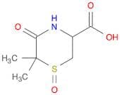 3-Thiomorpholinecarboxylic acid, 6,6-dimethyl-5-oxo-, 1-oxide