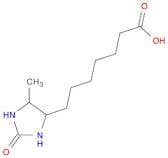 4-Imidazolidineheptanoic acid, 5-methyl-2-oxo-