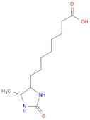 4-Imidazolidineoctanoic acid, 5-methyl-2-oxo-