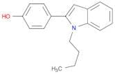 Phenol, 4-(1-butyl-1H-indol-2-yl)-