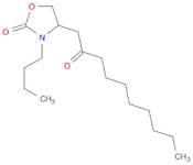 2-Oxazolidinone, 3-butyl-4-(2-oxodecyl)-