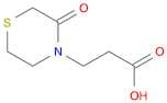 4-Thiomorpholinepropanoic acid, 3-oxo-