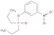 Phosphinic acid,dipropyl-, m-nitrophenyl ester