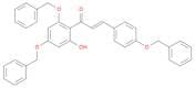 E-3-(4-Benzyloxy)-1-(2.4-bisbenzyloxy-6-hydroxy)phenyl)propenone