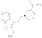 Ethanone, 1-[1-[2-(2-ethyl-1H-indol-3-yl)ethyl]-3-piperidinyl]-