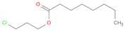 Octanoic acid, 3-chloropropyl ester