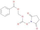2,5-Pyrrolidinedione, 1-[[[(benzoyloxy)methoxy]carbonyl]oxy]-