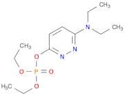 Phosphoric acid, 6-(diethylamino)-3-pyridazinyl diethyl ester