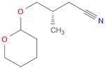 Butanenitrile, 3-methyl-4-[(tetrahydro-2H-pyran-2-yl)oxy]-, (3S)-