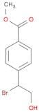 Benzoic acid, 4-(1-bromo-2-hydroxyethyl)-, methyl ester