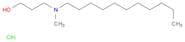 1-Propanol, 3-(methylundecylamino)-, hydrochloride