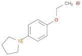 Tellurophenium, 1-(4-ethoxyphenyl)tetrahydro-, bromide