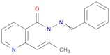1,6-Naphthyridin-5(6H)-one, 7-methyl-6-[(phenylmethylene)amino]-