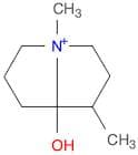 1H-Pyrrolizinium, hexahydro-7a-hydroxy-1,4-dimethyl-