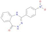 5H-1,3,4-Benzotriazepin-5-one, 1,4-dihydro-2-(4-nitrophenyl)-
